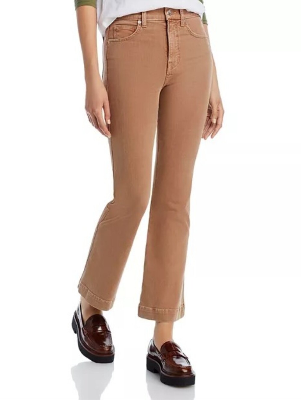 VERONICA BEARD Carson Ankle Flare High Rise Jean